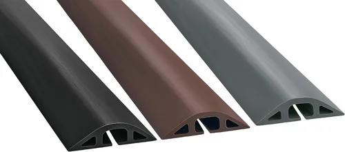Vista 2 de D-2 funda para cables con conducto de goma Negro