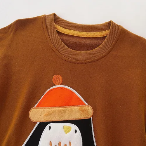 Vista 131 de Bumeex Sudaderas con cuello redondo para niños de 2 a 7 años