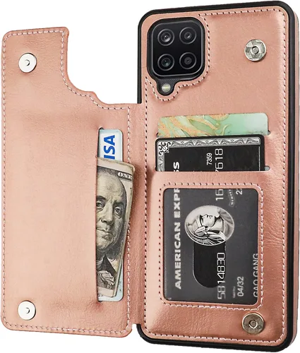 Vista 78 de ONETOP - Funda tipo cartera para Samsung Galaxy S22 con tarjetero, color negro Kickstand,ID/Cash Holder,Case Wallet with Card Slots,Double