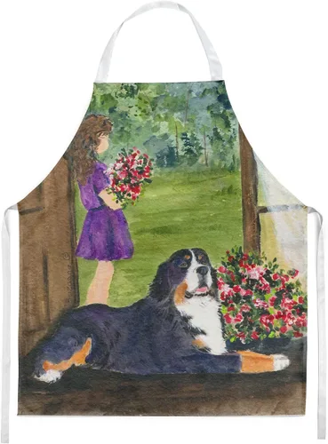 Vista 176 de Caroline's Treasures Delantal unisex Suzanne Staines Dogs Pastor australiano 8283