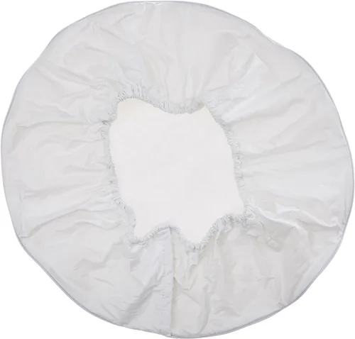 Vista 3 de ADCO 1756 Polar Cubierta de vinilo blanco para neumáticos I (se adapta a ruedas de 28 pulgadas de diámetro)