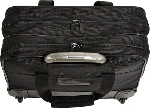 Vista 6 de Amazon Basics Funda con ruedas para laptop, 15.6 pulgadas, color negro