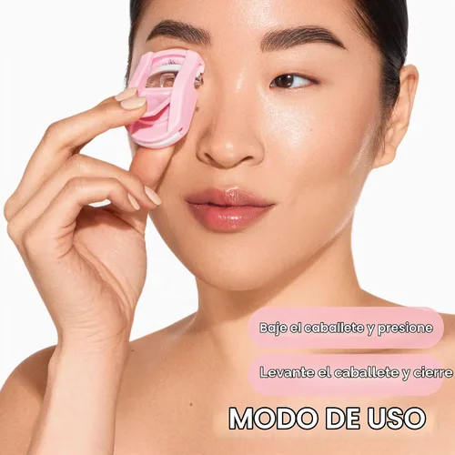 Vista 7 de JAPONESQUE Rizador de pestañas de viaje (rosa, paquete de 2)