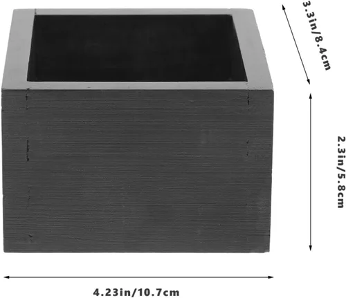 Vista 6 de Hemoton Caja de sake de madera de estilo japonés para almacenamiento de tazas de sake, contenedor multifuncional portátil compacto de 2.14 pulgadas