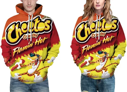 Vista 4 de Chaos World Men's Novelty Hoodie Realistic 3D Print Pullover Unisex Casual Sweatshirt