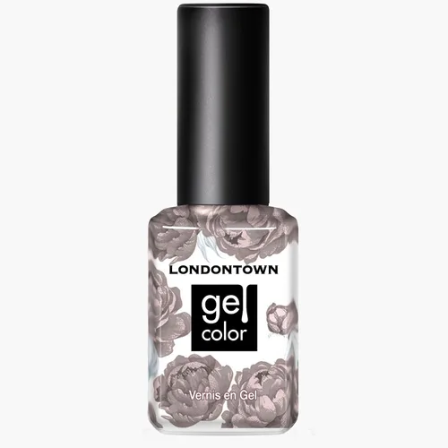 Vista 11 de LONDONTOWN Esmalte de uñas de gel UV/LED, de larga duración, resistente al astillado, color de alto brillo, marrón beige natural brillante, 0.4 fl