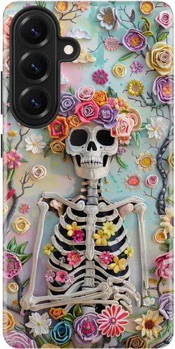 Vista 35 de DorisMax Funda para Samsung Galaxy S24 Plus, bonita funda floral estética