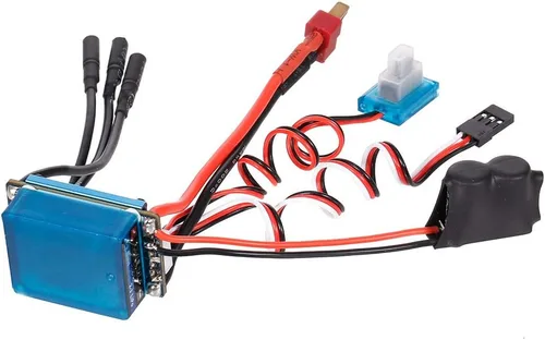 Vista 9 de GoolRC 2435 4800KV 4P Motor sin escobillas ni sensores con 25 A sin escobillas ESC (controlador de velocidad eléctrico) para 1/16 1/18 RC camión