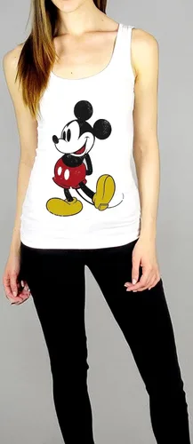 Vista 2 de Disney Camiseta sin mangas con espalda cruzada de Minnie Mouse Hipster para mujer