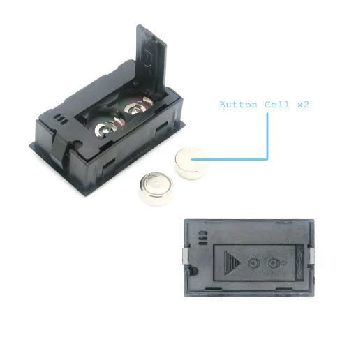 Vista 5 de Termómetro digital para refrigerador, pantalla LCD, termostato para horno, congelador, higrómetro electrónico de temperatura con sonda
