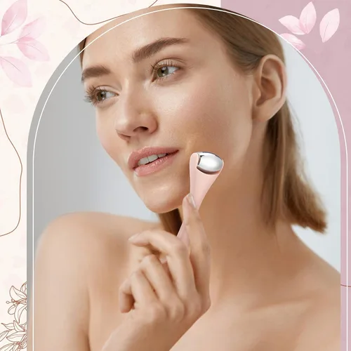 Vista 4 de Tondiamo 2 unidades de rodillo muscular para regalo, para fascia, celulitis, cara, muscular, masaje corporal, herramienta de masaje para aliviar