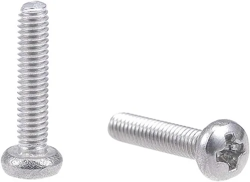 Vista 12 de uxcell Tornillos de máquina M2x3mm Pan Phillips Tornillo de cabeza cruzada 304 pernos de sujeción de acero inoxidable 60 piezas