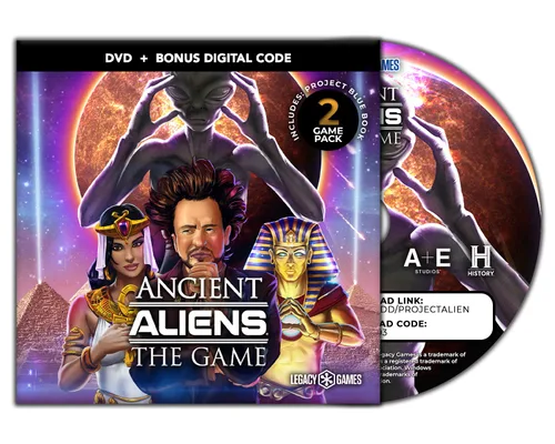 Vista 2 de Alien Simulation Games for PC Ancient Aliens and Project Blue Book, 2 Game DVD Pack + Digital Download Codes (PC)