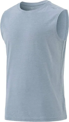 Vista 7 de TSLA Paquete de 1 o 3 camisetas sin mangas para correr para hombre, camisetas atléticas de rendimiento muscular, Dry Fit para entrenamiento