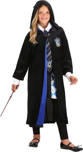 Vista 5 de Harry Potter - Bata de lujo Ravenclaw para niños talla L