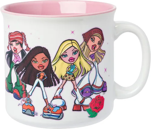 Vista 20 de Silver Buffalo - Taza de cerámica de campamento de A Goofy Movie de Disney, diseño retro con Goofy, Max Goof, Roxanne y Bobby Zimmeruski, 20 onzas