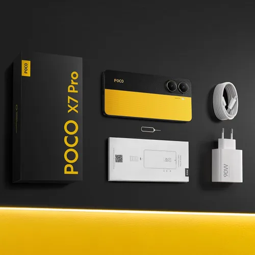 Vista 2 de XIAOMI Poco X7 PRO 5G + 4G LTE (para Tmobile Mint Tello y Global) (512GB + 12GB) Ai 6.67" 50MP Teléfono para Gamers NFC Dual sim Modelo Desbloqueado