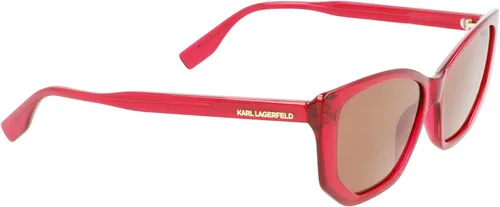 Vista 8 de Karl Lagerfeld KL6071S - Gafas de sol rectangulares para mujer, fresa, talla única, Strawberry