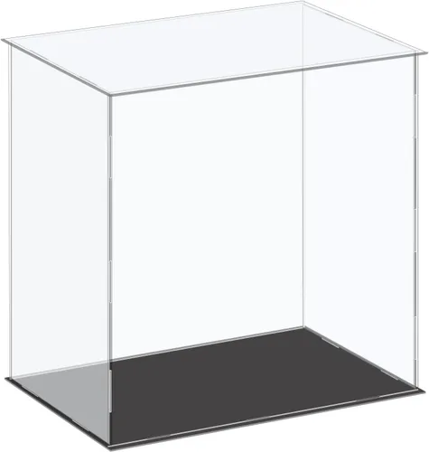 Vista 26 de MECCANIXITY Caja de exhibición acrílica Caja de almacenamiento de plástico Caja cúbica transparente pequeña Montaje a prueba de polvo Vitrina