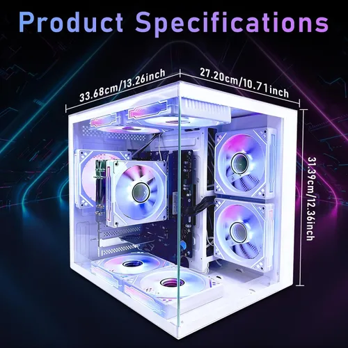 Vista 11 de suevery Computadoras de escritorio preconstruidas AMD Ryzen5 4Cores hasta