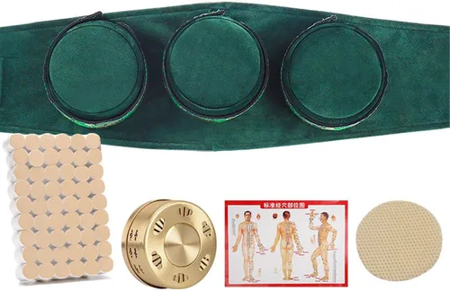 Vista 11 de Moxibustion Box - Caja portátil de moxa, bolsa de moxibustión con caja de cobre o acero, filtro de humo, Moxa Stick Ai Zhu sin humo