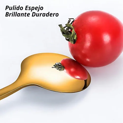 Vista 8 de Comicfs Juego de 10 cucharas de café espresso de acero inoxidable SUS 304 de 5.3 pulgadas, cucharas de café, cucharaditas para café, azúcar, postre