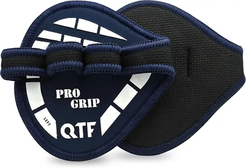 Vista 13 de QTF Almohadillas de neopreno para gimnasio, protectores de palma de gimnasio, reemplazo de guantes de entrenamiento para hombres y mujeres