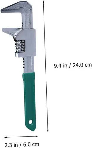 Vista 8 de ORFOFE Llave de ángulo recto en forma de F, alicates de acero para fontanería, alicates ajustables para apretar y aflojar accesorios, diseño