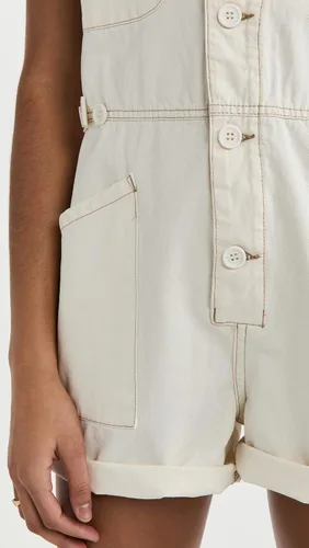 Vista 6 de Pistola Denim Parker Field - Mameluco para mujer