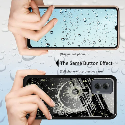 Vista 62 de Funda para Motorola Moto G Stylus 5G 2021 de vidrio templado, funda negra con diseño de mujer negra africana para mujeres y hombres, antiarañazos, a