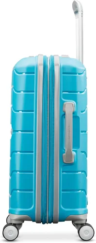 Vista 131 de Samsonite Freeform – Maleta rígida, expandible con ruedas dobles giratorias, Blanco