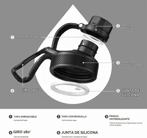 Vista 6 de IDEUS Botella de agua aislada de 12 onzas, botella de agua aislada de acero inoxidable para la escuela, botellas aisladas con pajitas a prueba