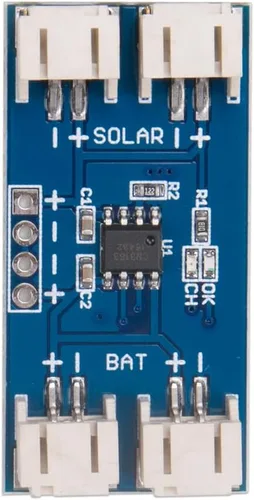 Vista 5 de Módulo de panel solar 2 unids módulo de cargador de batería de panel solar módulo de carga de batería de litio PH2.0 recarga automática 4.4V-6V/1A