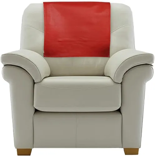 Vista 5 de LL LEATHER LOVERS Funda de cuero para reposacabezas de silla reclinable, sofá, sofá biplaza, protector de muebles, funda para asiento de teatro