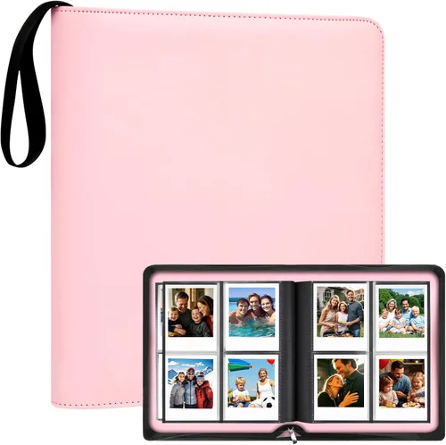 Vista 12 de Álbum de fotos con 256 bolsillos para cámara Fujifilm Instax Wide 300, para álbum de fotos Polaroid 600, álbums para Polaroid Now+ Now OneStep2