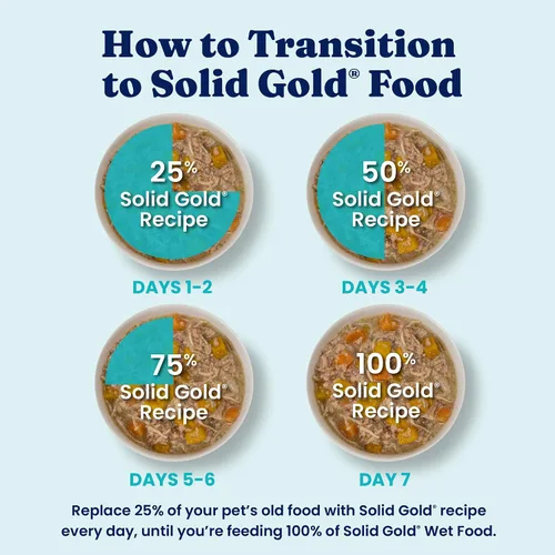Vista 8 de Solid Gold Complemento de Comida Húmeda para Perros y Copitas de Comida - Con Carne de Res y Batata para Soporte de Cadera y Articulaciones