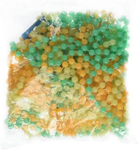 Vista 8 de Rhode Island Novelty Cuentas verdes metálicas de 33" 0.276 in