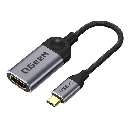 Vista 19 de QGeeM - Adaptador USB C a HDMI, cable adaptador 4K USB tipo C a HDMI [compatible con Thunderbolt 3/4], adaptador HDMI para portátil MacBook Pro/Air