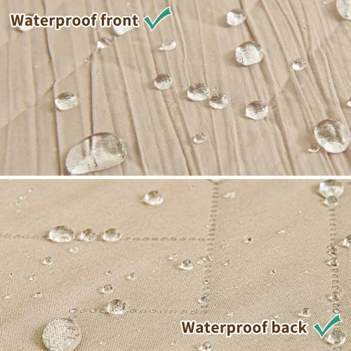 Vista 2 de Ameritex Manta 100% impermeable para cama de perro, funda de sofá de doble cara con patrón moleteado para mascotas, funda reversible para muebles