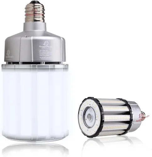 Vista 28 de RuggedGrade Bombilla LED de 12 W, base estándar E26, 1,400 lúmenes, 3000 K, 2700 K, repuesto para haluro metálico, HID o CFL, alta eficiencia, 130