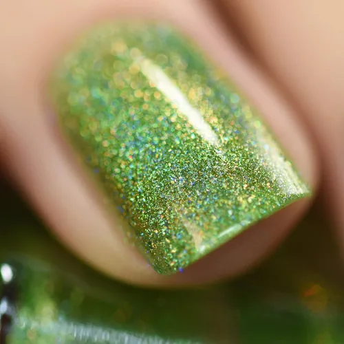 Vista 3 de ILNP 1UP - Esmalte de uñas holográfico, manicura resistente al desprendimiento, laca de uñas de larga duración, acabado suave y brillante,
