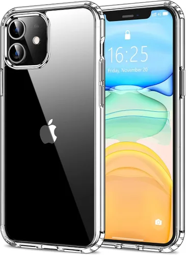 Vista 329 de HOOMIL Funda para iPhone 7 Plus/iPhone 8 Plus de 5.5 Pulgadas, sin amarillamiento, protección contra caídas, cubierta trasera dura transparente