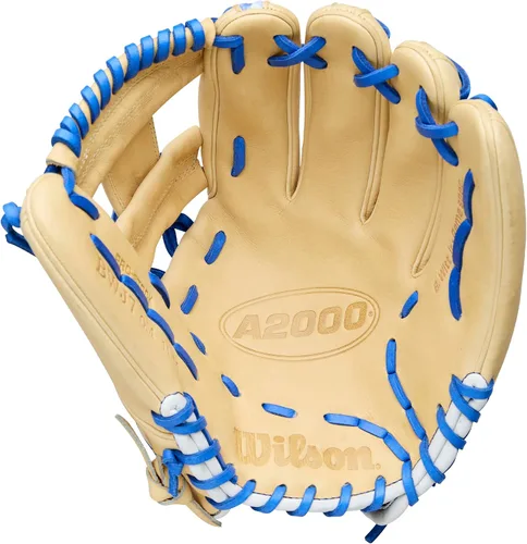 Vista 3 de Wilson Guantes de béisbol A2000® para invierno 2025 Rubio/Real/Amarillo