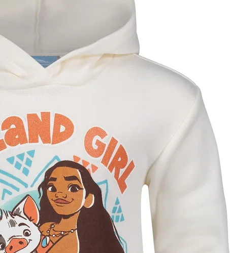 Vista 5 de Disney Moana - Conjunto de sudadera con capucha y leggings para bebés y niñas grandes
