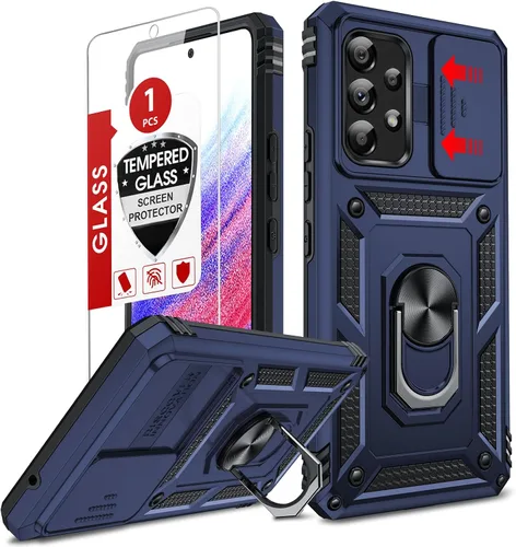 Vista 187 de LeYi Funda para Moto G Stylus 2022 4G (no compatible con 5G), funda para Moto G Stylus con 2 protectores de pantalla, funda protectora de grado Oro