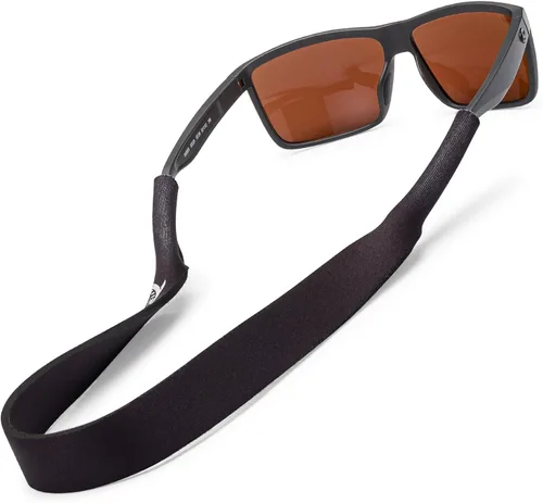 Vista 24 de Pilotfish Correa de neopreno para lentes de sol, retenedor de gafas de neopreno, cordón flotante seguro para lentes de sol con extremos Azteca