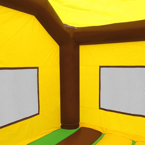 Vista 4 de Casa de despedida de selva de grado comercial 100% PVC con soplador