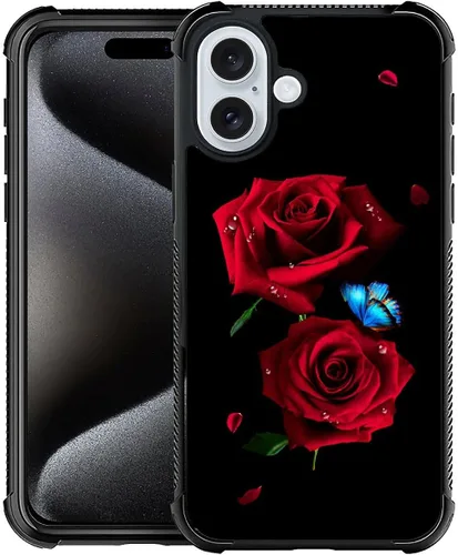 Vista 218 de Funda compatible con iPhone 8, a prueba de golpes, antiarañazos, bandera de ciervos de cola blanca de grano de madera estadounidense
