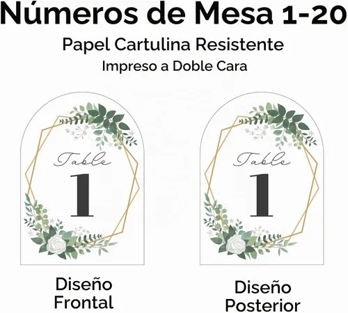 Vista 6 de Big Dot of Happiness Tarjetas de números de mesa boho – Tarjetas de doble cara de 5 x 7 pulgadas, tarjetas de boda, recepción, fiesta, eventos