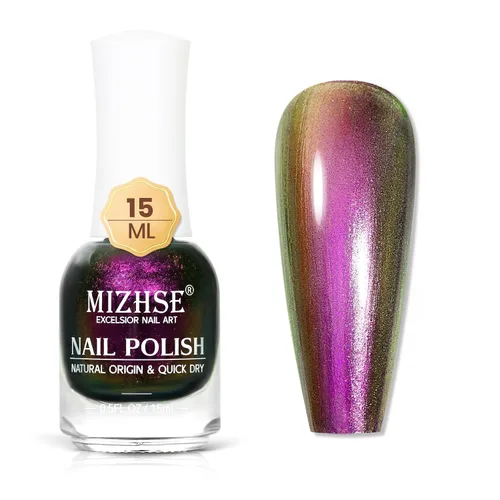 Vista 23 de MIZHSE Esmalte de uñas de secado rápido, esmalte de uñas blanco lechoso de secado al aire rápido, 15 ml de esmalte de uñas a base de agua regular